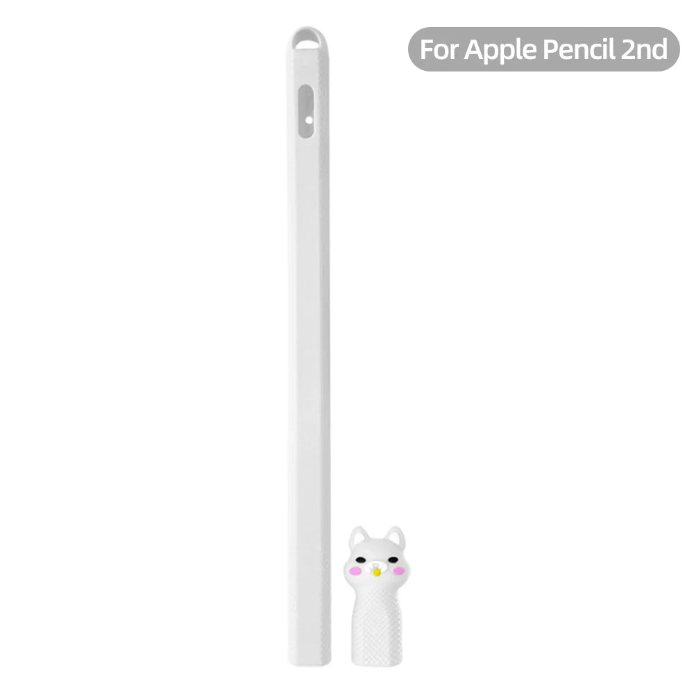 Silicone Case for Apple Pencil 2nd Gen – Soft Stylus Cover for iPad