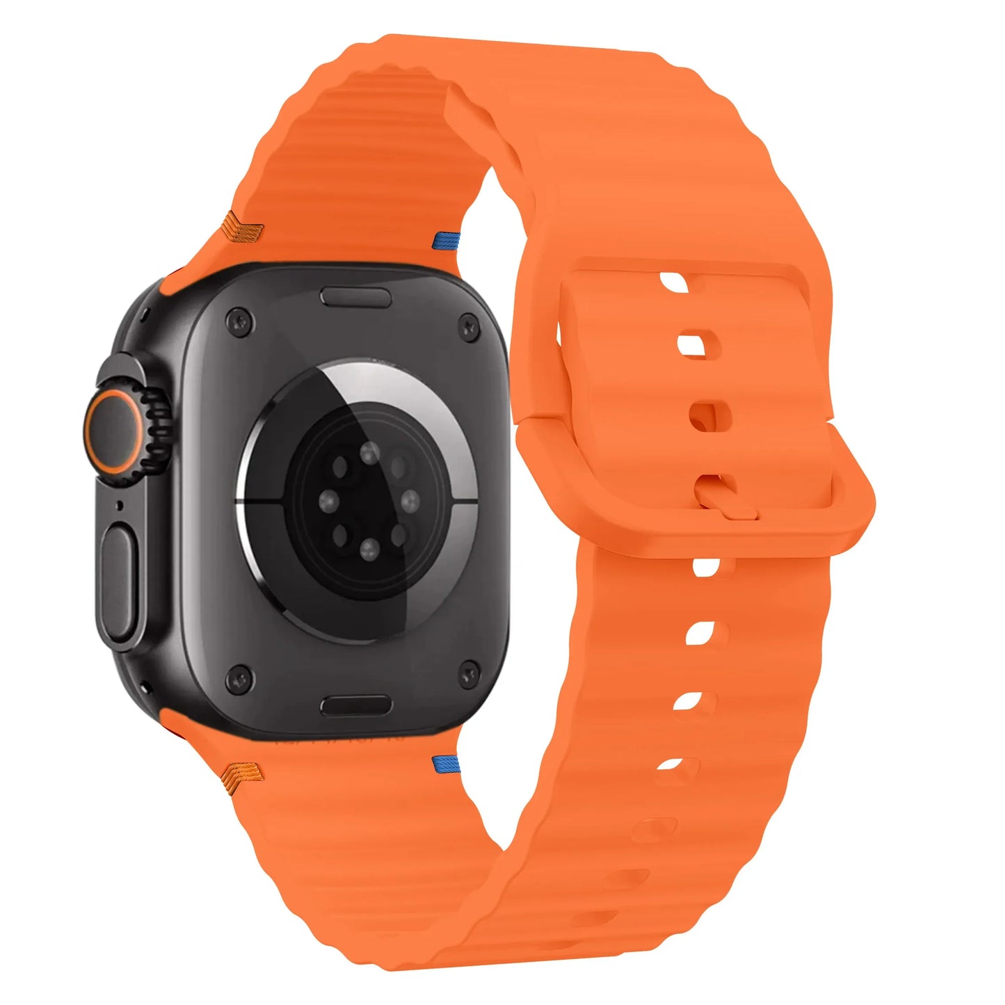 Silicone Strap for Apple Watch Ultra 3/2/1 49/46/45/44/42/41/40mm Sport Wristband
