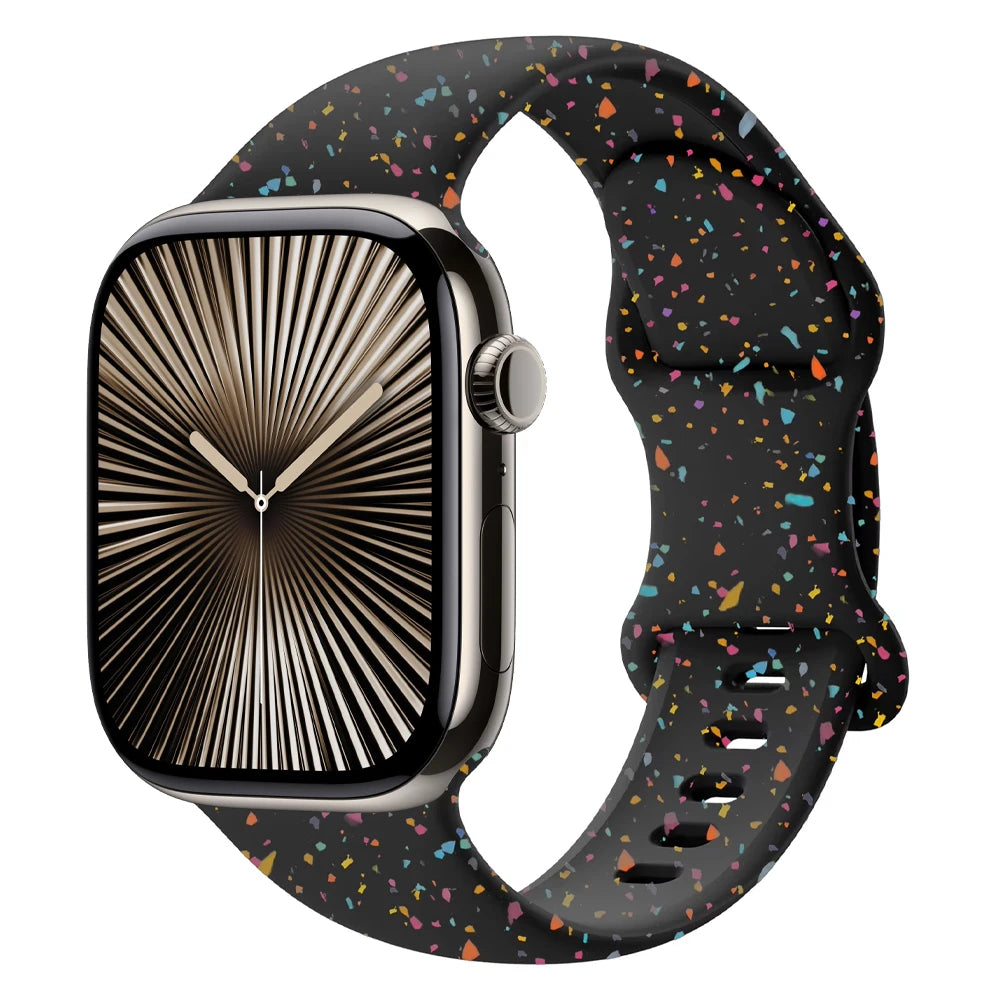 Sport Silicone Band for Apple Watch 49mm 45mm 41mm 38–46mm SE 10 9 8 7