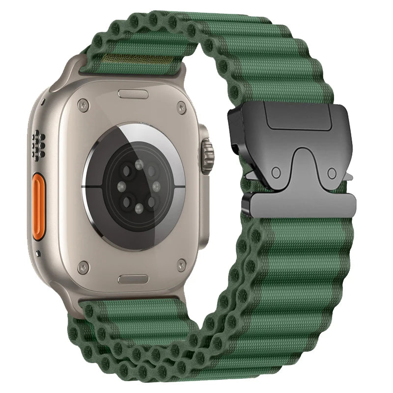Off-Road Sports Nylon Bracelet for Apple Watch Ultra 2 & Series 6 SE