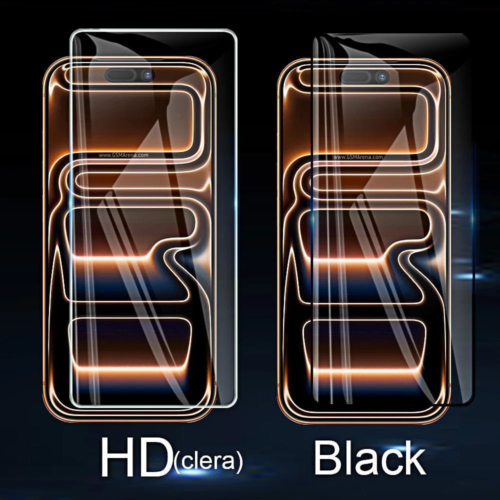 4PCS Tempered Glass Screen Protector for iPhone 17 Pro Max/Air Models