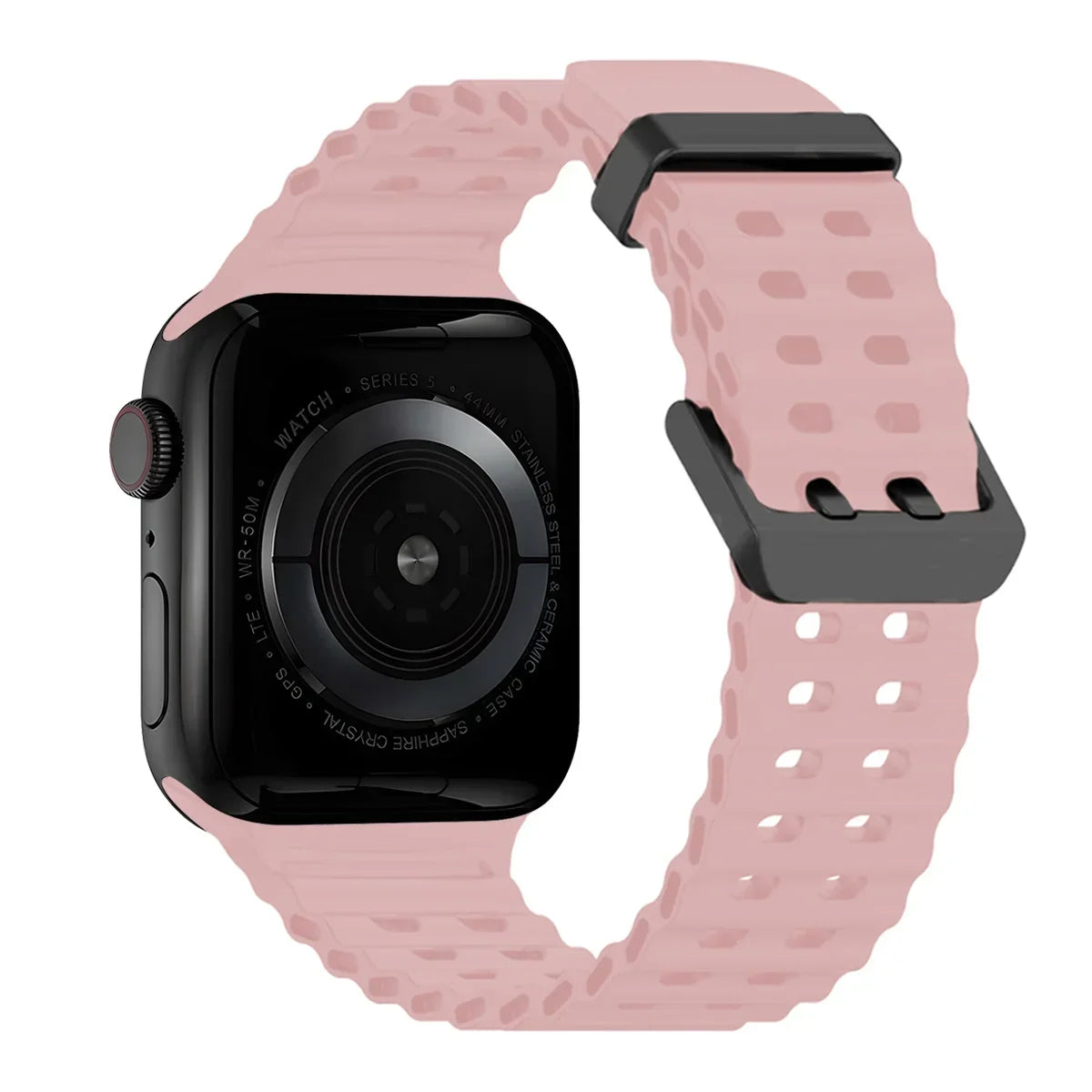 Ocean Silicone Band for Apple Watch Series 4–10 SE Ultra 2 (42–49mm)