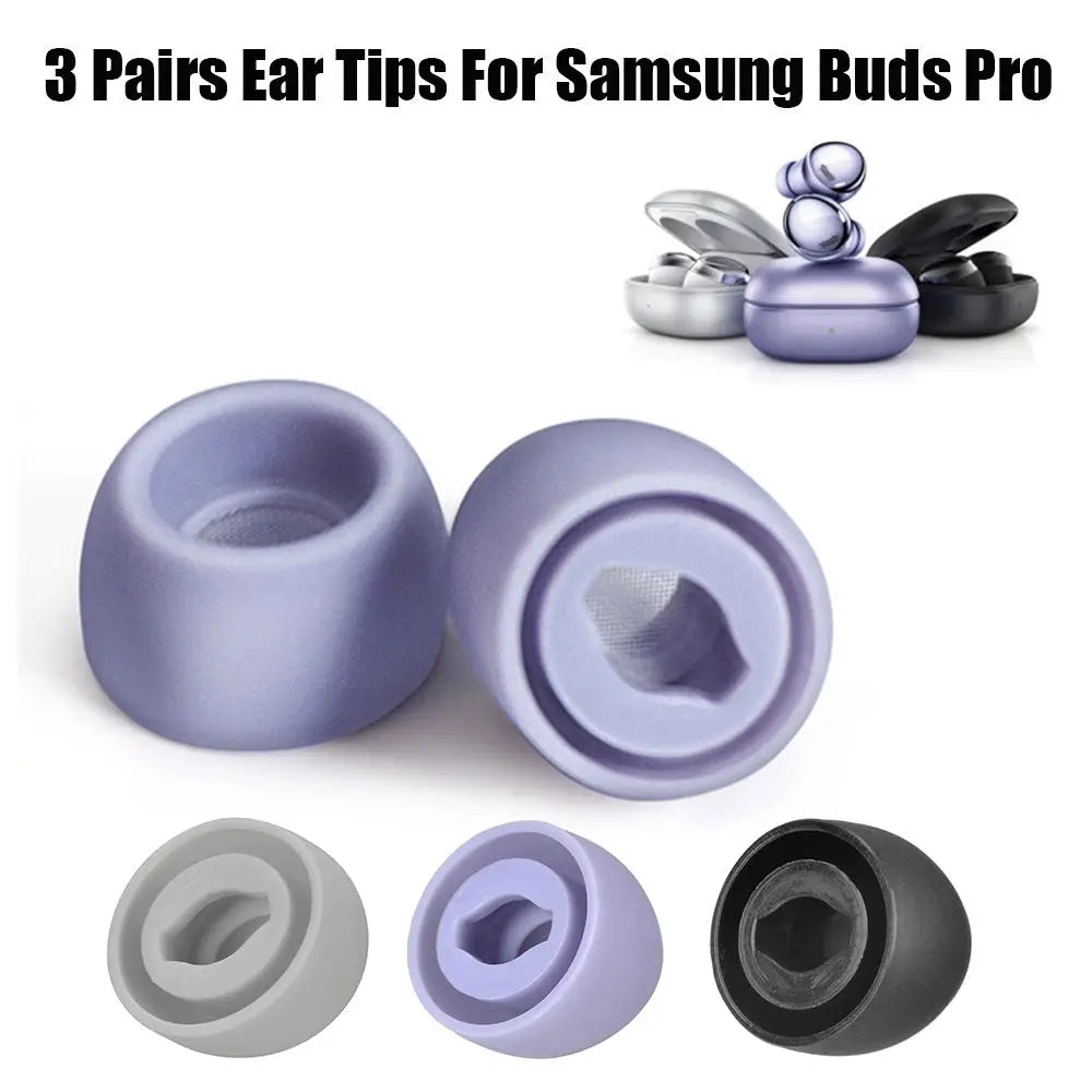 6PCS Silicone Ear Tips for Samsung Galaxy Buds Pro Earbuds Replacement