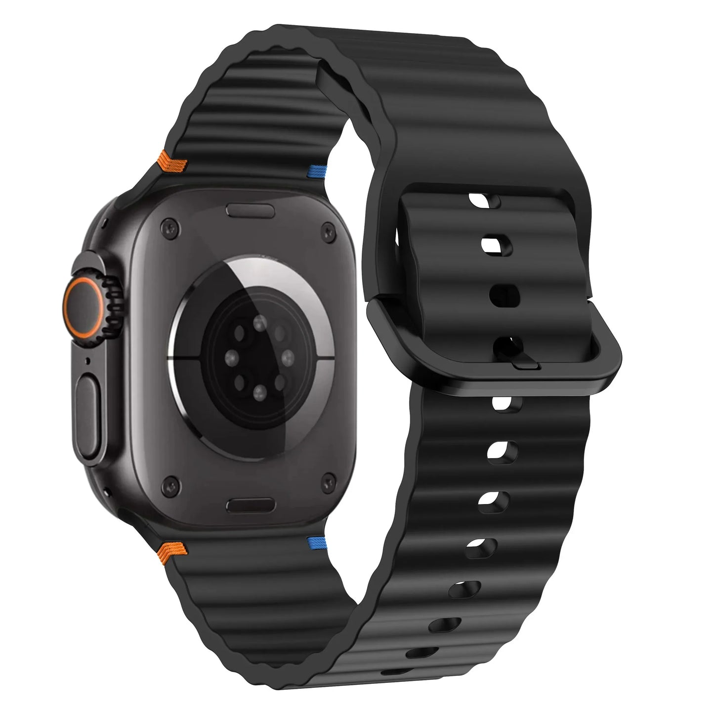 Silicone Strap for Apple Watch Ultra 3/2/1 49/46/45/44/42/41/40mm Sport Wristband