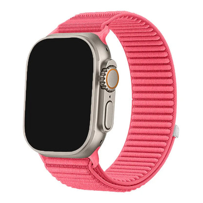 Nylon Braided Sport Strap for Apple Watch Band 10 9 8 SE Ultra 2 49mm–38mm