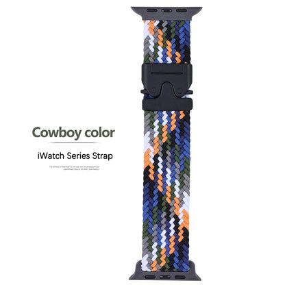 Nylon Parachute Strap for Apple Watch 41–49mm iWatch Ultra/Series 6–11 SE3