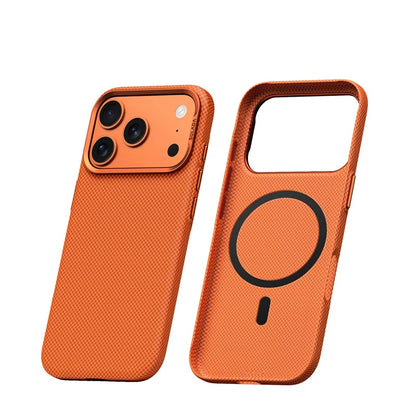 Luxury Plaid MagSafe Case for iPhone 17 Pro Max 17 16 Pro Matte Shockproof