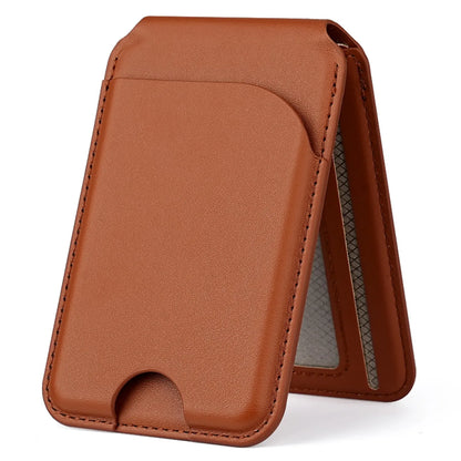 MagSafe Vegan Leather Wallet Stand for iPhone 16 15 14 13 12 11 Pro Max