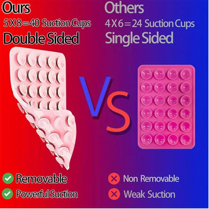 Silicone Suction Cup Phone Mount – Hands-Free Travel Stand for Smartphones