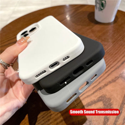 Liquid Silicone Shockproof Case for iPhone 14/14 Pro Max – Soft Back Cover