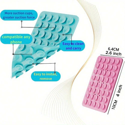 Silicone Suction Cup Phone Mount – Hands-Free Travel Stand for Smartphones