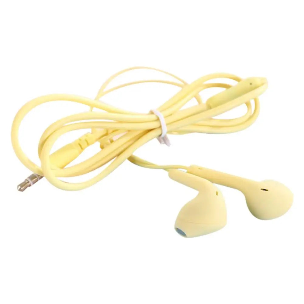 3.5mm Stereo In-Ear Headphones with Mic for Xiaomi, Huawei, Samsung, Sport