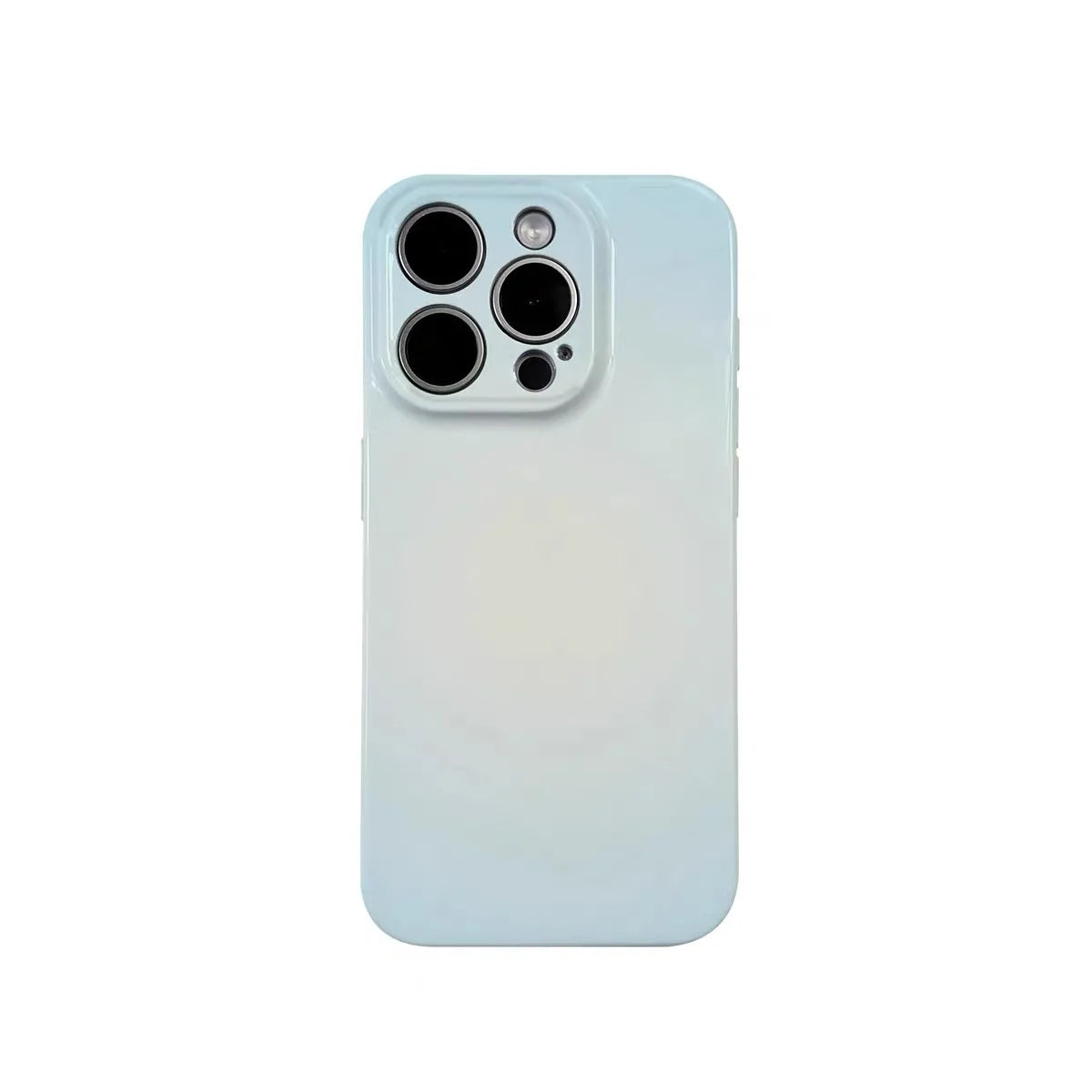 Blue & White Sparkling Water Magnetic Case for iPhone 11–17 Pro Max Plus TPU