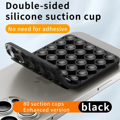 Double-Sided Silicone Suction Pad for Phone Fixing Adhesive Rubber Sucker Pad