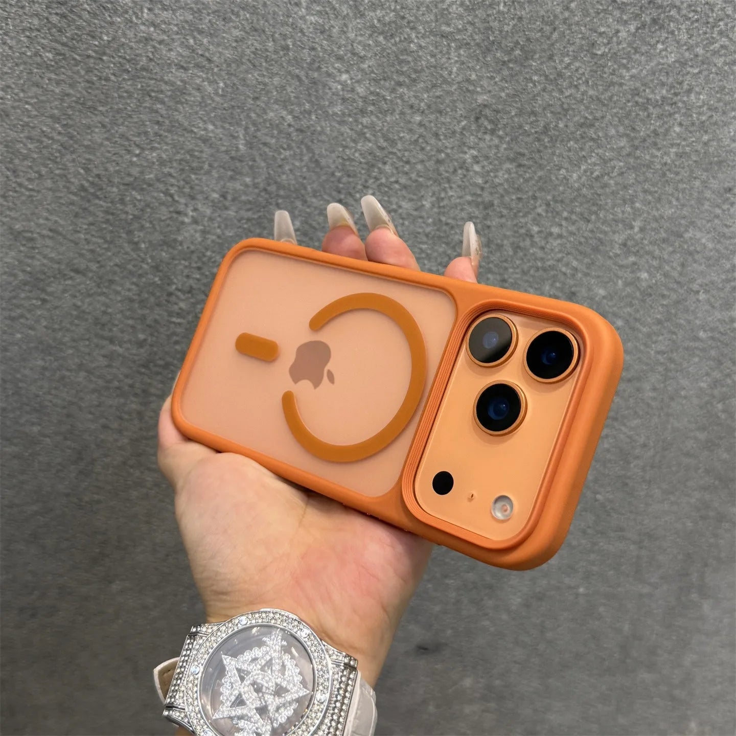 Matte Mixed Armor Magnetic Case for iPhone 17 Pro Max & 17 Pro – AI Camera Cover