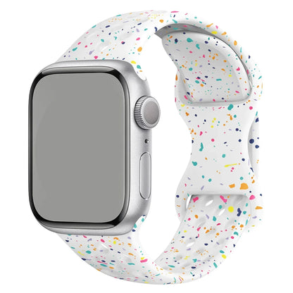 Transparent Silicone Strap for Apple Watch Ultra 2 & Series 10–SE (38–49mm)
