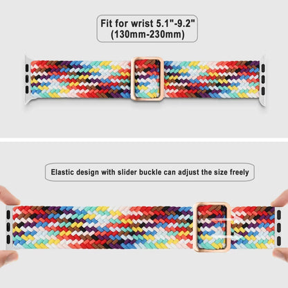 Braided Solo Loop for Apple Watch Ultra & Series 10–7 SE Elastic Band