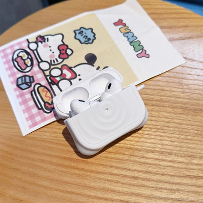 INS Water Ripple Silicone Shockproof Case for AirPods Pro 2 & AirPods 4