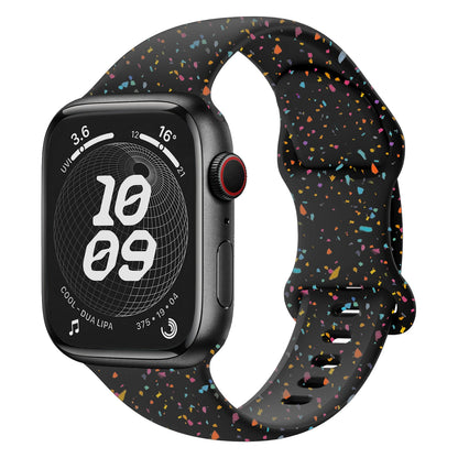 Sport Silicone Loop Band for Apple Watch 38–49mm Series 9–3 & Ultra 2