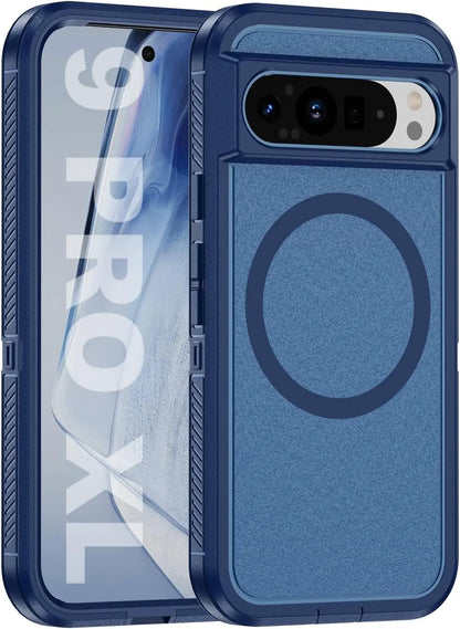 Shockproof MagSafe Armor Case for Google Pixel 10 9 Pro XL 8 7A Magnetic Rugged