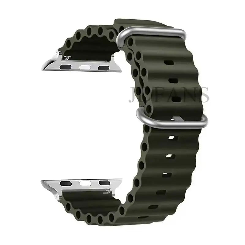 Ocean Strap for Apple Watch Ultra 49mm Series 10 9 8 7 SE in 45–38mm Sizes