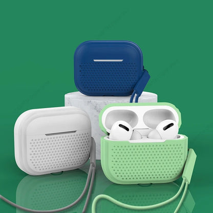 Soft Silicone Case for AirPods Pro 2 & 3 with USB-C Charging Protection