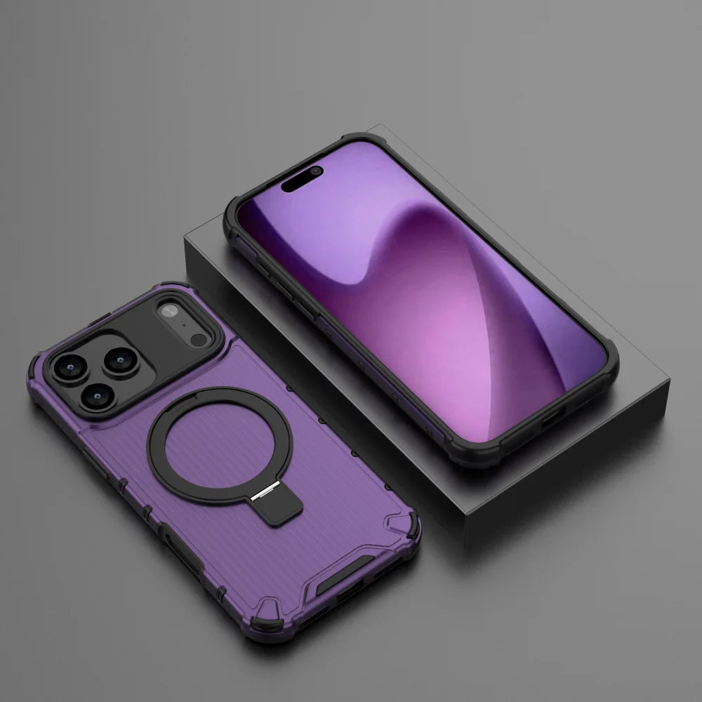 Hybrid Armor MagSafe Case for iPhone 17–11 Pro Max – Magnetic Matte Cover