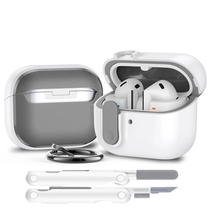 Secure Lock Case for Samsung Galaxy Buds 3/3 Pro with Cleaner Kit & Keychain