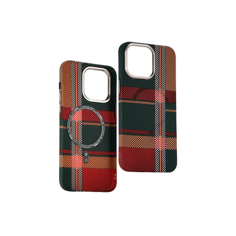 Ultra Thin Carbon Fiber MagSafe Case for iPhone 16 15 14 13 12 Pro Max