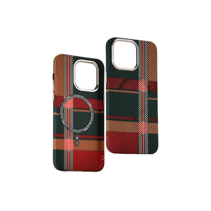 Ultra Thin Carbon Fiber MagSafe Case for iPhone 16 15 14 13 12 Pro Max