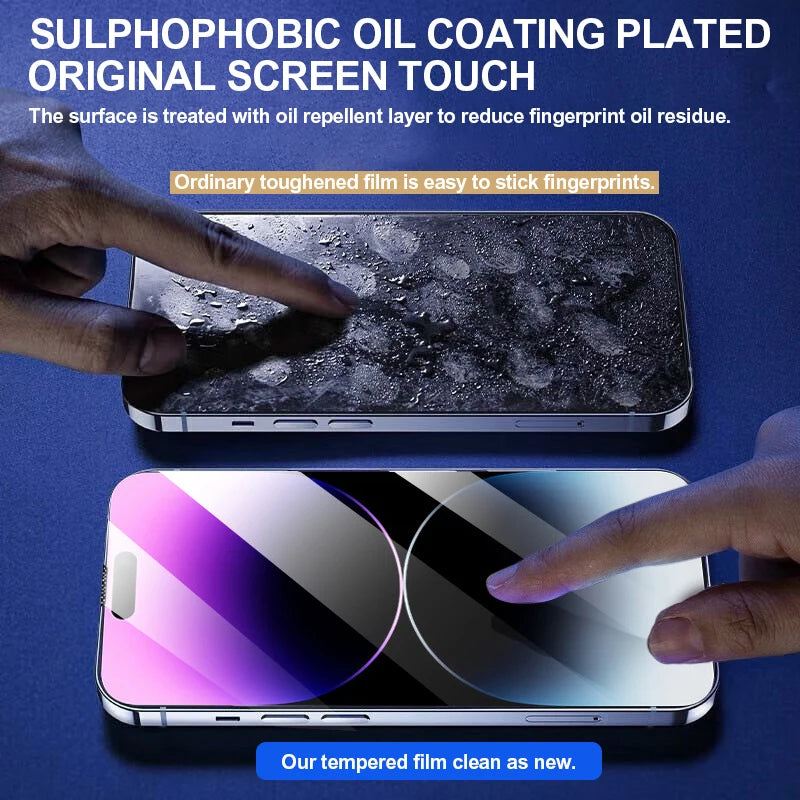 Screen & Camera Lens Protectors for iPhone 15–X | Tempered Glass Set