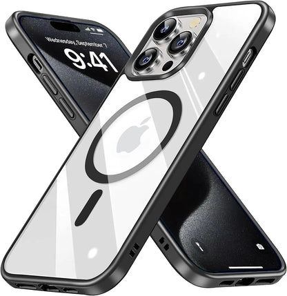 Anti-Yellowing MagSafe Case for iPhone 15 14 13 12 11 SE & More