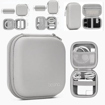 Mini Hard Shell Storage Case for Earphones, Chargers & USB Drives