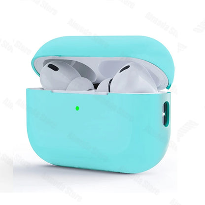 Liquid Silicone Case for AirPods Pro 2/3 – Soft Protective Earphone Cover