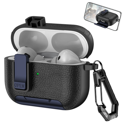 Phone Holder Cortex Case for AirPods Pro 3 2 1 4 Bluetooth Earphone Cover