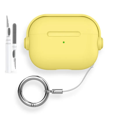 AirPods Pro 3 Case – Cute Music Design with Keychain & Cleaning Kit Included