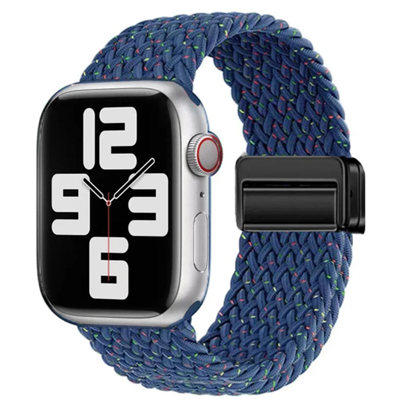 Braided Magnetic Strap for Apple Watch Ultra 2 & Series 10–6 SE Band