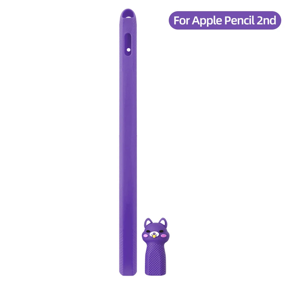 Silicone Case for Apple Pencil 2nd Gen – Soft Stylus Cover for iPad