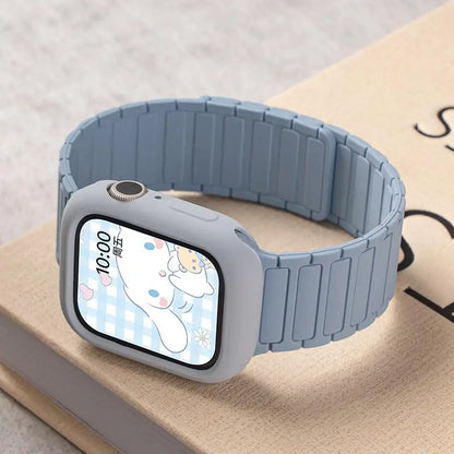 Soft Silicone Case + Strap for Apple Watch Ultra 3 & Series 11–4 SE3