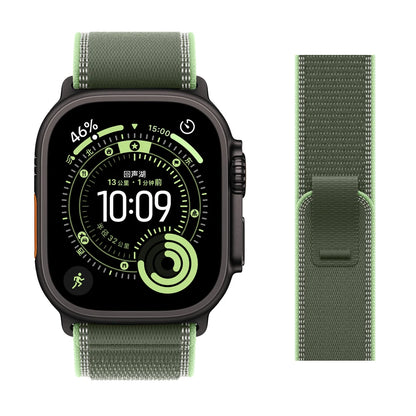 Alpine Loop Nylon Band for Apple Watch Ultra & Series 11–6, SE 41–49mm Strap