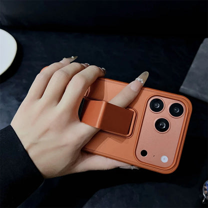 Metal Ring Wrist Strap Stand Case for iPhone 17, 16, 15, 14, 13 Pro Max Air