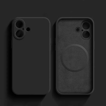 Magnetic Liquid Silicone Phone Case for iPhone 12 & 13 Series