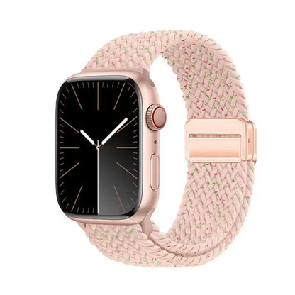 Braided Elastic Strap for Apple Watch Ultra & Series 10–5 SE Band