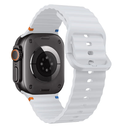 Silicone Strap for Apple Watch Ultra 3/2/1 49/46/45/44/42/41/40mm Sport Wristband