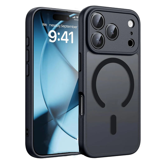 For iPhone 17 Pro Max Air Magnetic Case – Matte Shockproof Wireless Cover