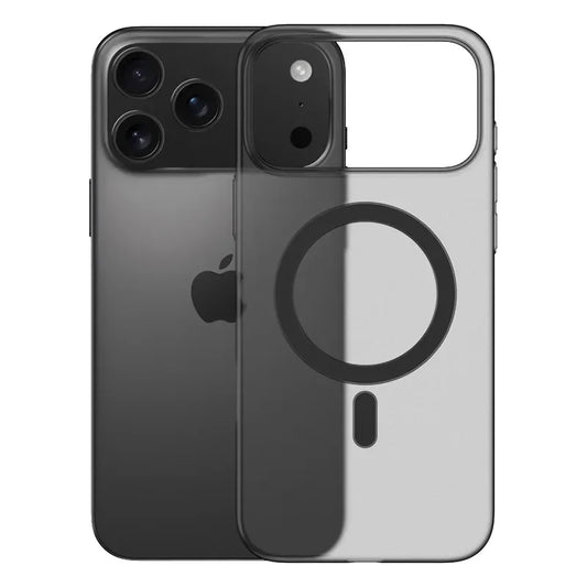 Luxury Magnetic Matte Clear Case for iPhone 17 16 15 14 13 12 Pro Max Plus