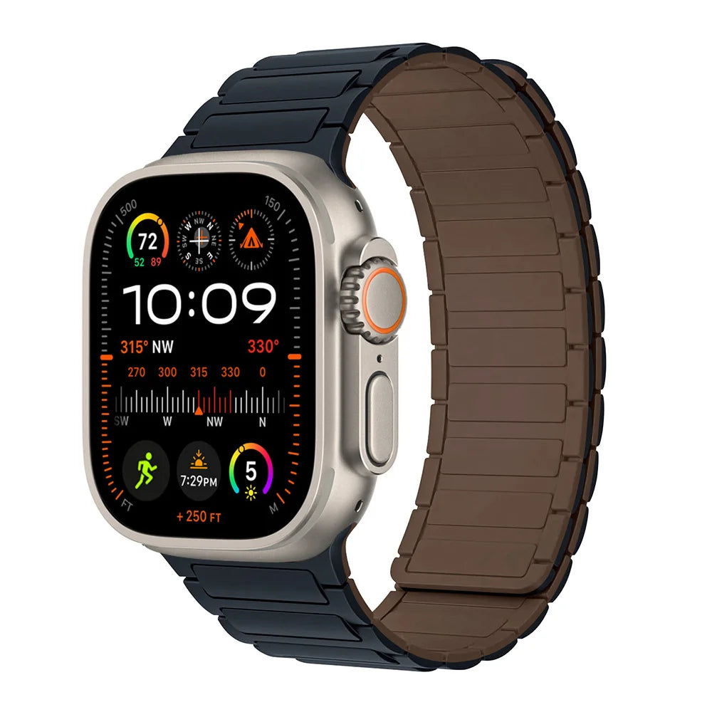 Sports Silicone Magnetic Band – Apple Watch Ultra 2 & Series 5-10 (38-49mm)