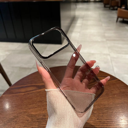 Ultra Thin Transparent Orange Case for iPhone 17 Pro Max 16 15 14 13 12 Air Plus