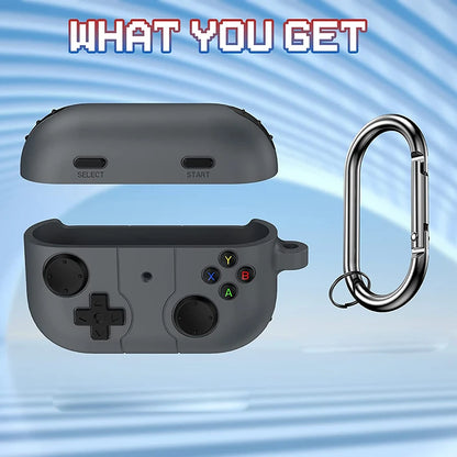 3D Gamepad Soft Case for AirPods Pro 2 1 3 Gameboy Style Earphone Protector