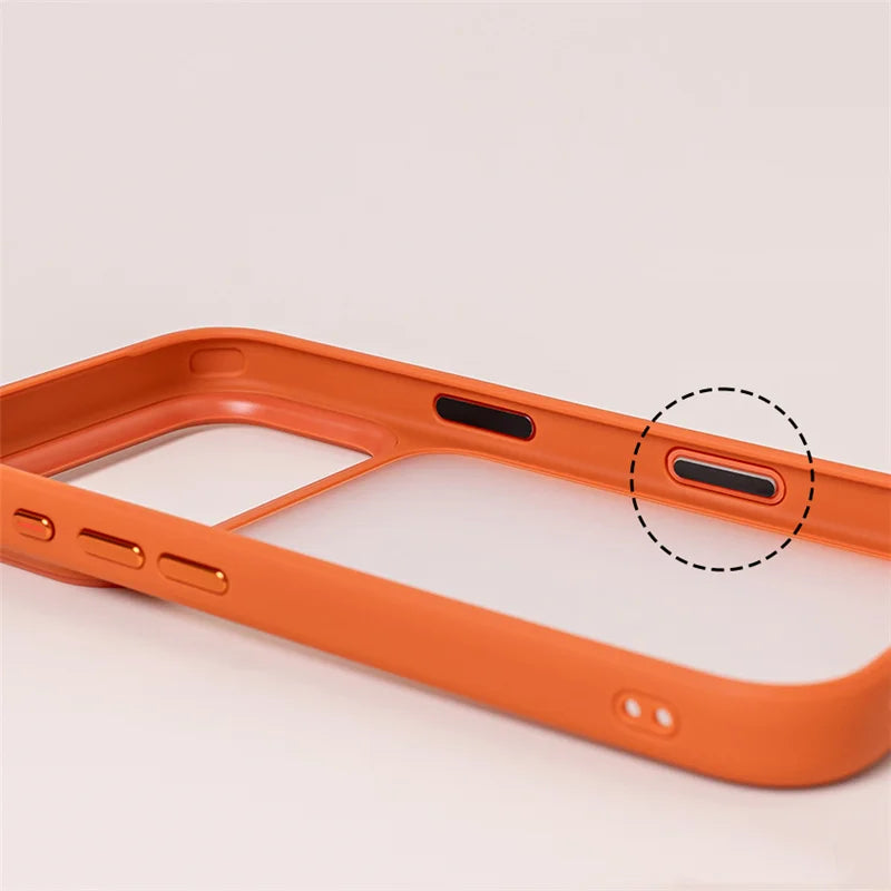 Active Touch Camera Button Matte Armor Case for iPhone 17–15 & 16 Pro/17 Pro Max